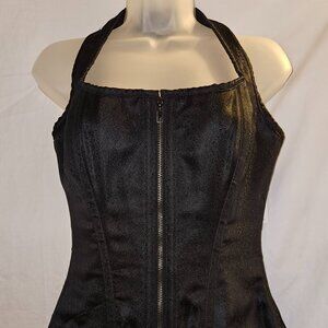 RARE NWT High End steel boned Halter Corset LARGE